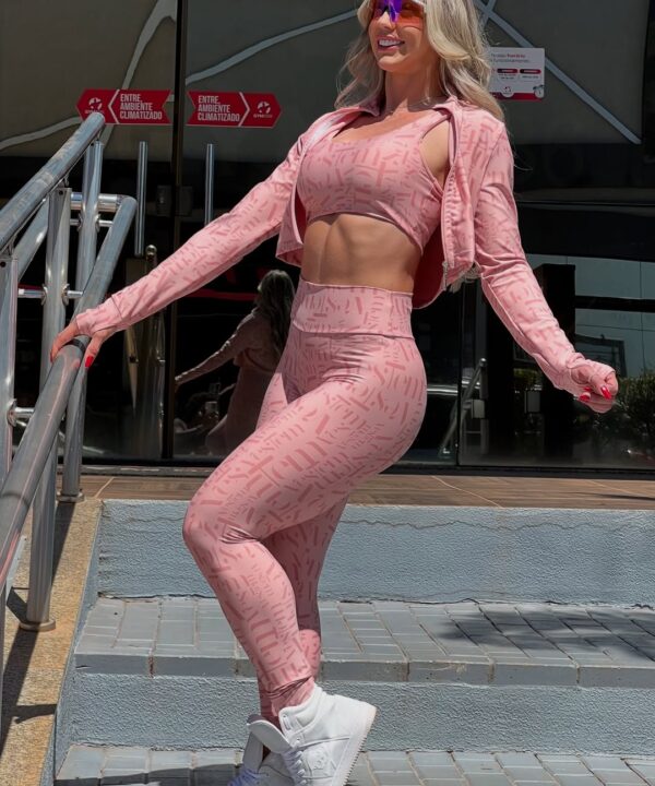 CONJUNTO CALÇA LEGGING + BLUSA