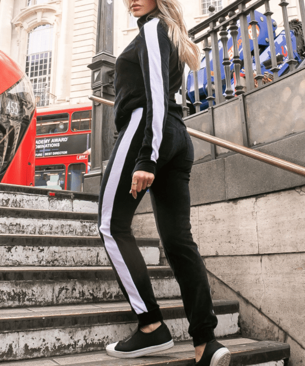 Conjunto de Moletom Alfar Preto